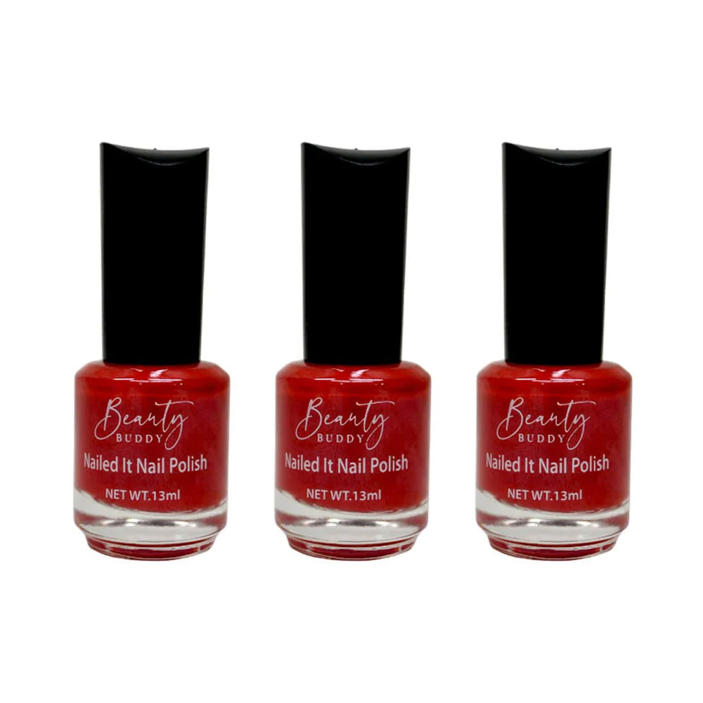 3x Beauty Buddy Nailed It Nail Polish 05 Gravity Beckons 13ml