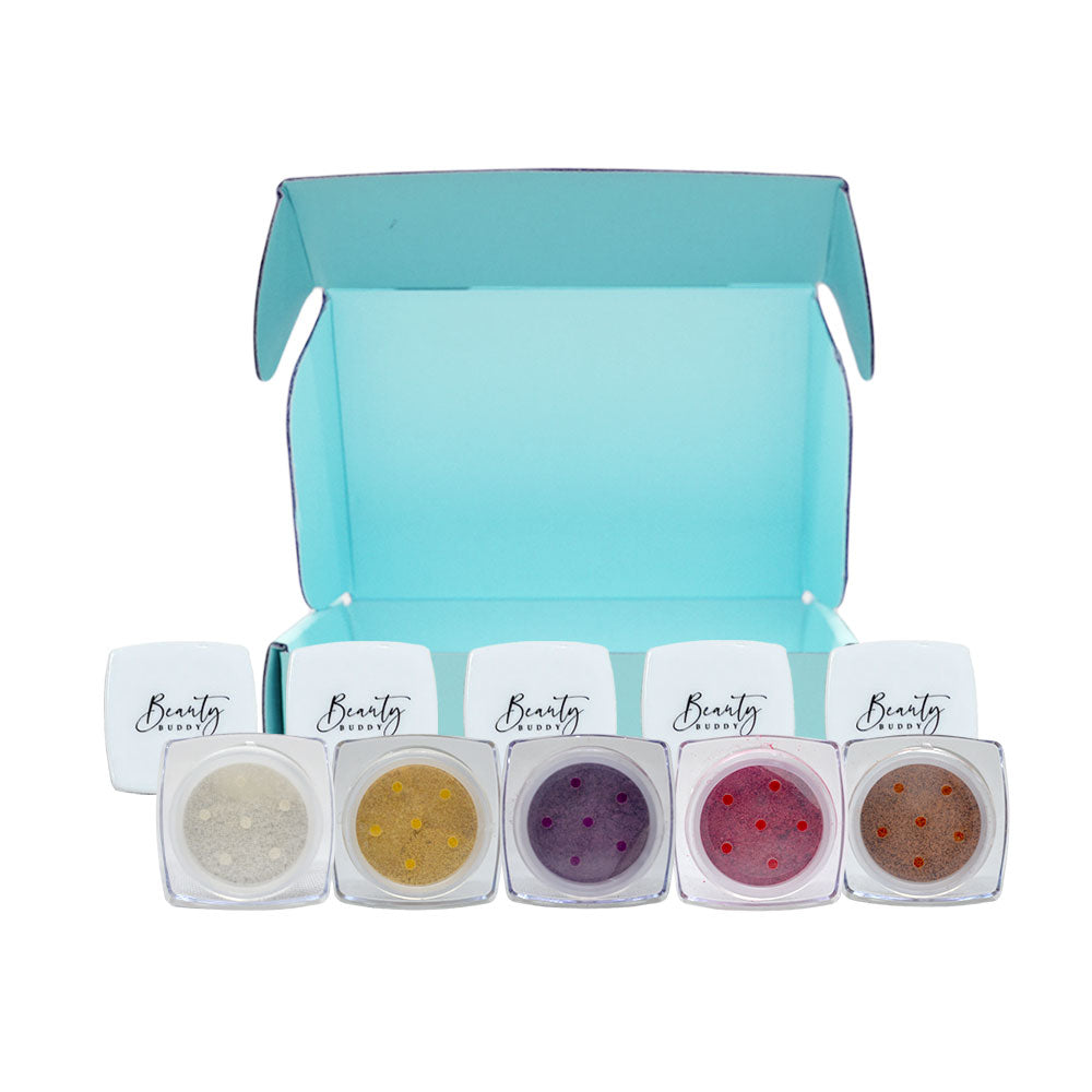 Beauty Buddy Power Pigment Powder Gift Set - 5 items