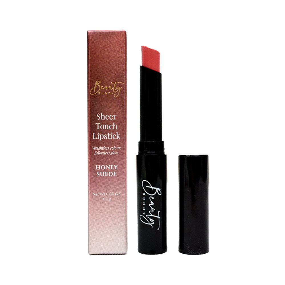 Beauty Buddy Sheer Touch Lipstick Honey Suede 1.5g