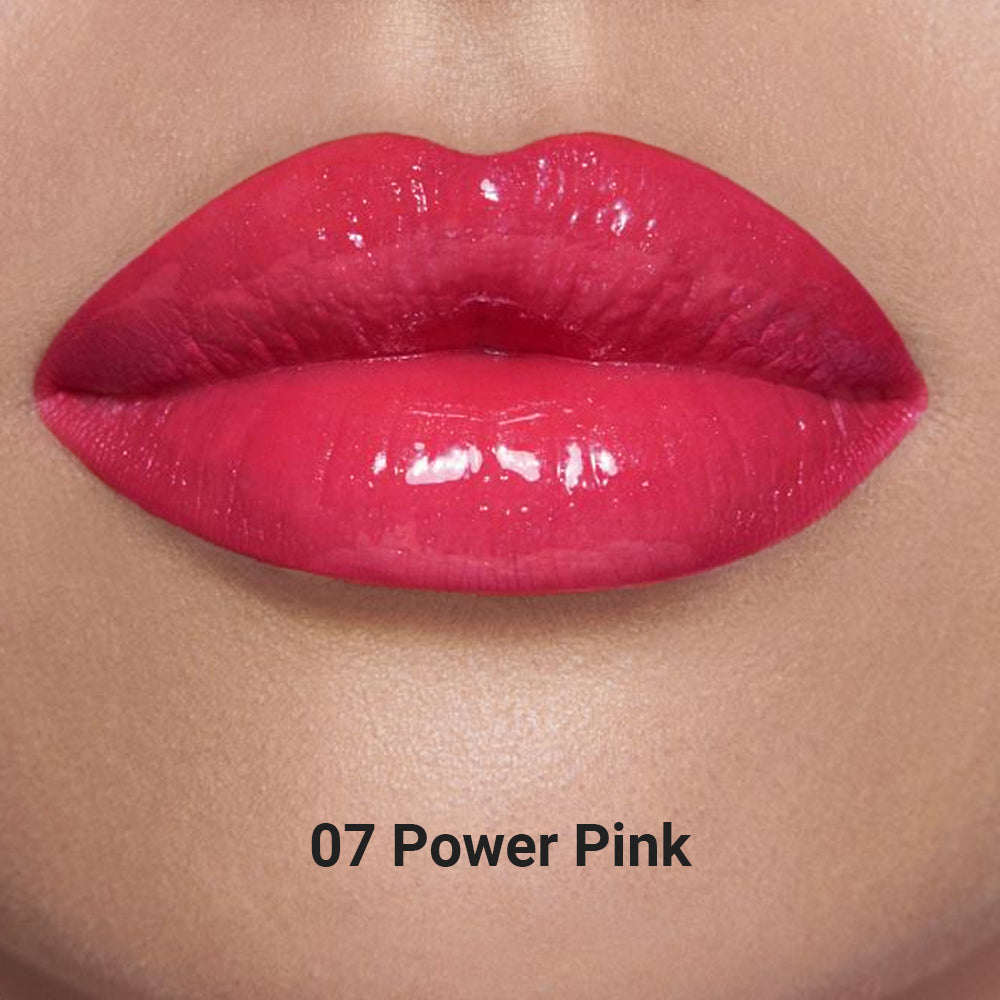 3x Beauty Buddy Shimmer Lip Gloss 07 Power Pink 2ml