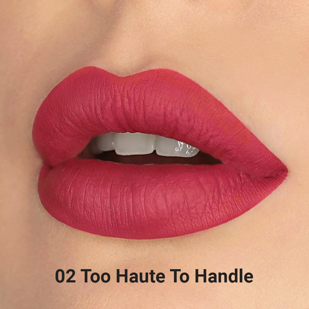 Beauty Buddy Velvet Matte Lipstick 02 Too Haute To Handle 4g