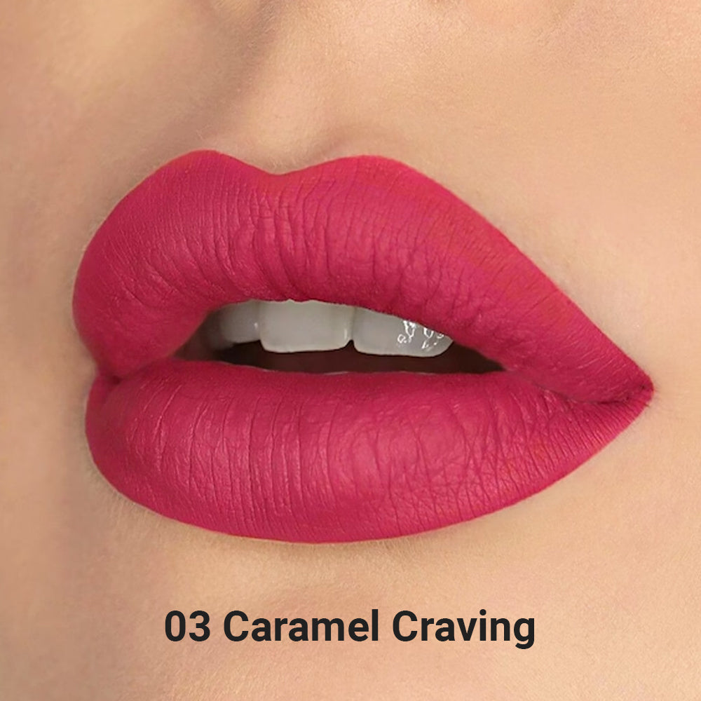 Beauty Buddy Velvet Matte Lipstick 03 Caramel Craving 4g
