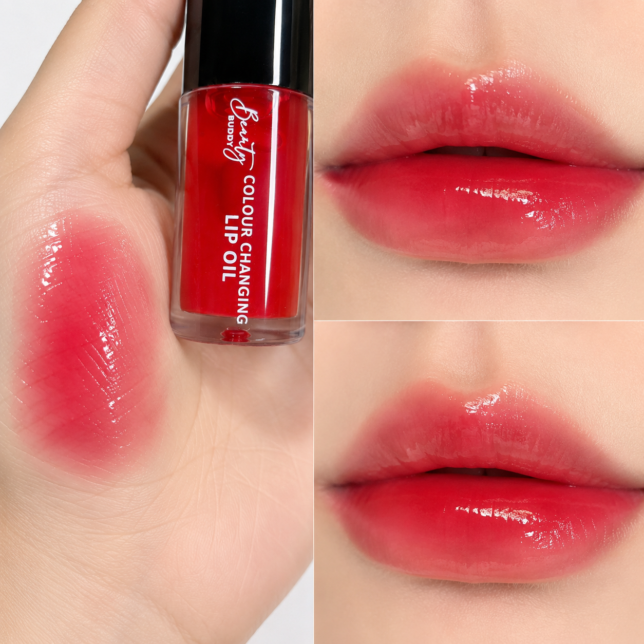 Beauty Buddy Colour Changing Lip Oil 05 Cherry On Top 4ml