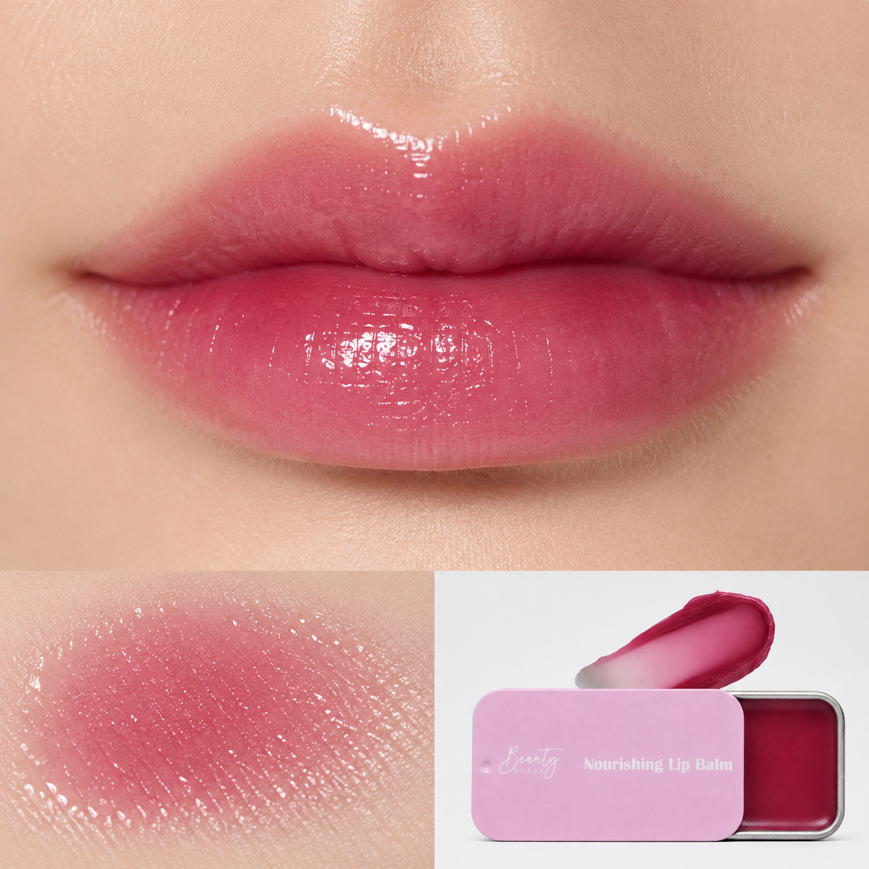 Beauty Buddy Nourishing Lip Balm 02 Berry Burst
