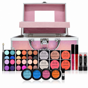 Beauty Buddy Makeup Essentials Kit & Train Case