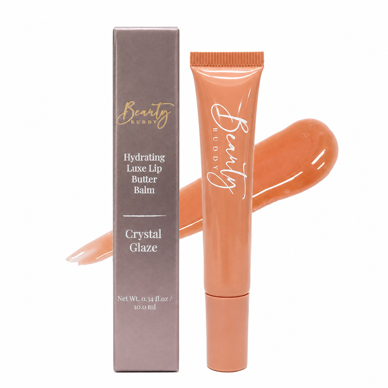 Beauty Buddy Hydrating Luxe Lip Butter Balm Crystal Glaze 10ml