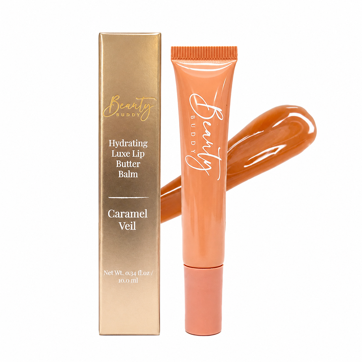 Beauty Buddy Hydrating Luxe Lip Butter Balm Caramel Veil 10ml
