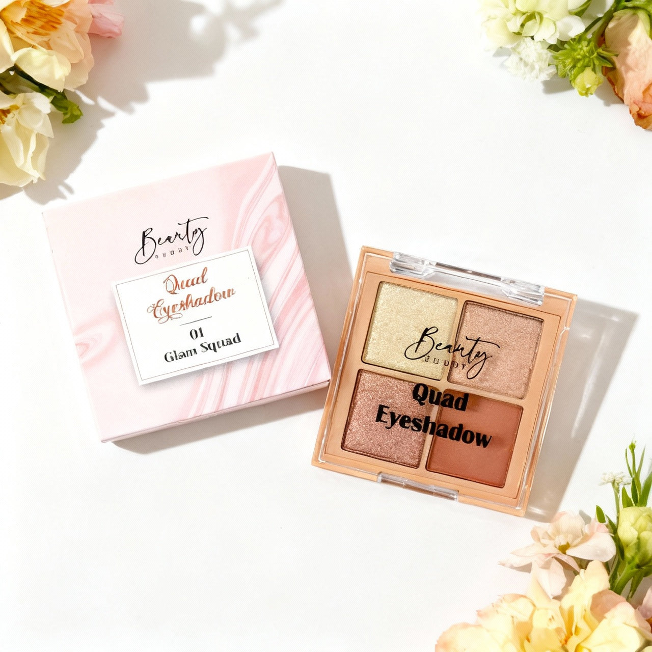 Beauty Buddy Quad Eyeshadow 01 Glam Squad