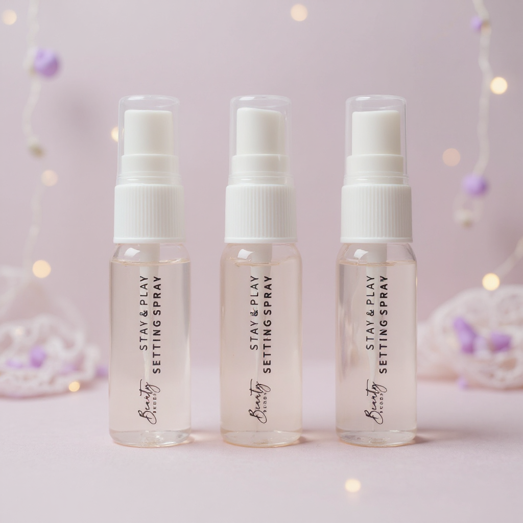 3x Beauty Buddy Stay & Play Setting Spray 03 Lavender 20ml