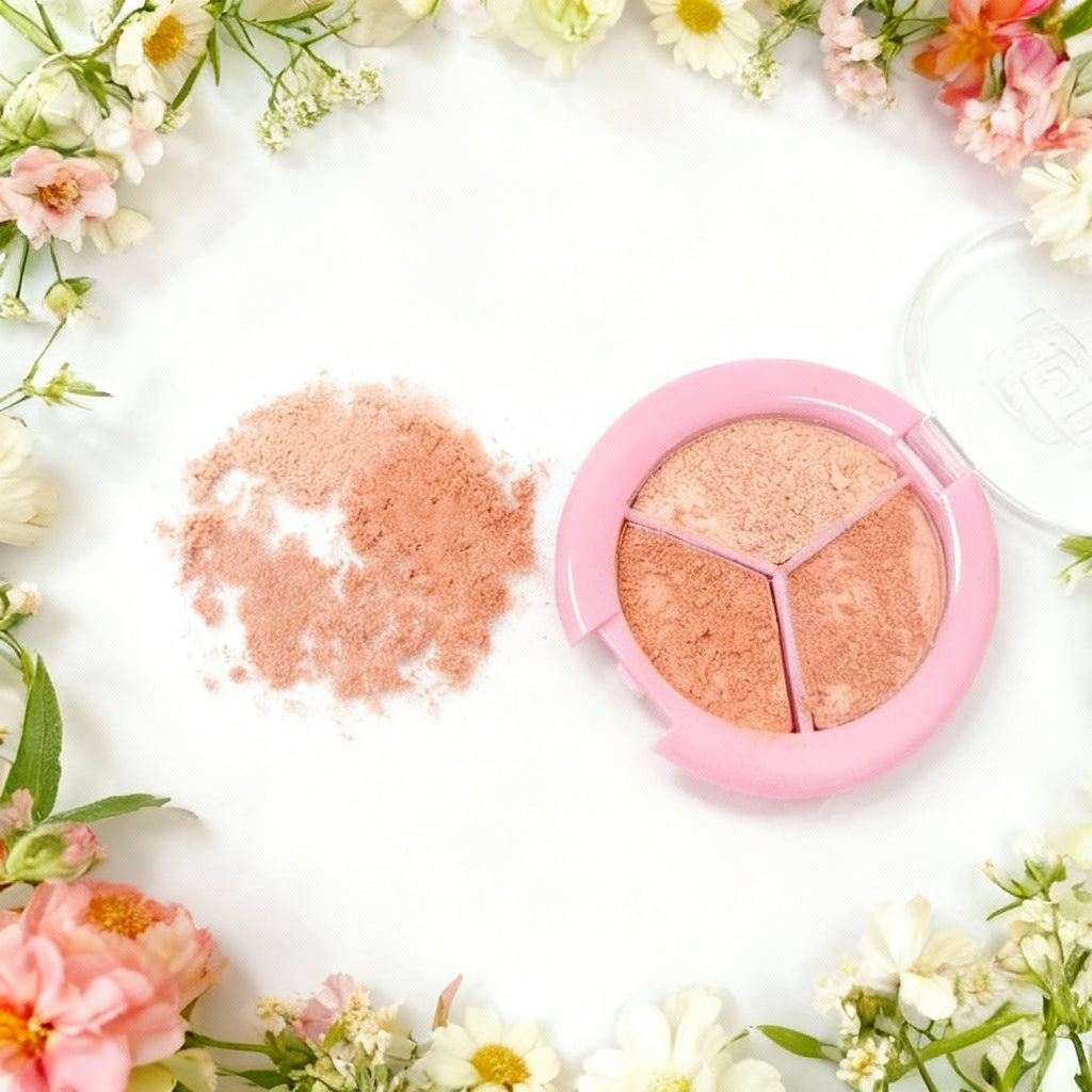 Beauty Buddy Eyeshadow & Blush Trio Nude Kiss